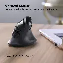 Micropack MP-V03W USB-C USB-A Dual Receiver Vertical Wireless Mouse