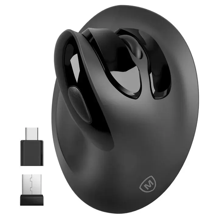 Micropack MP-V03W USB-C USB-A Dual Receiver Vertical Wireless Mouse
