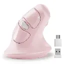 Micropack MP-V03W USB-C USB-A Dual Receiver Vertical Wireless Mouse