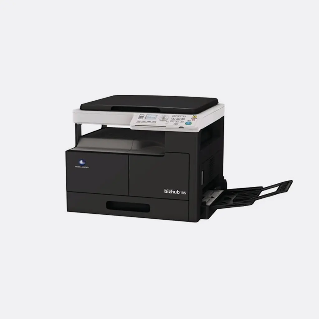 Konica Minolta BH-185e BW Photocopier Machine