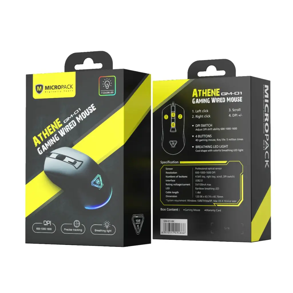 Micropack GM-01 Wired mouse