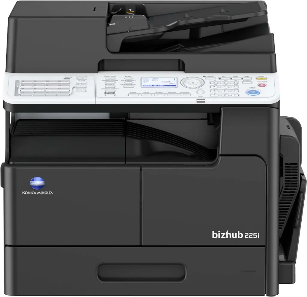 Konica Minolta BH-225i BW Photocopier Machine