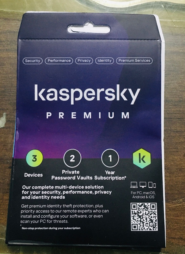 Kaspersky Raw Material  - Paper Cover KPR-3D/1Y