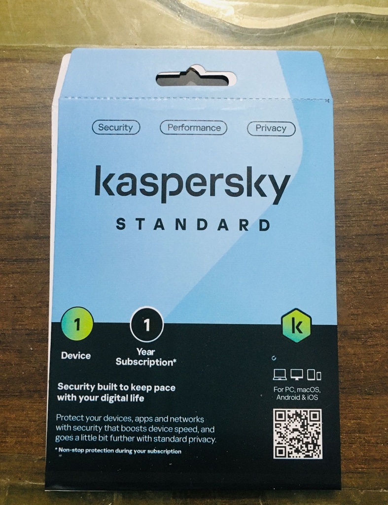 Kaspersky Raw Material  - Paper Cover KVPN-1D/1Y