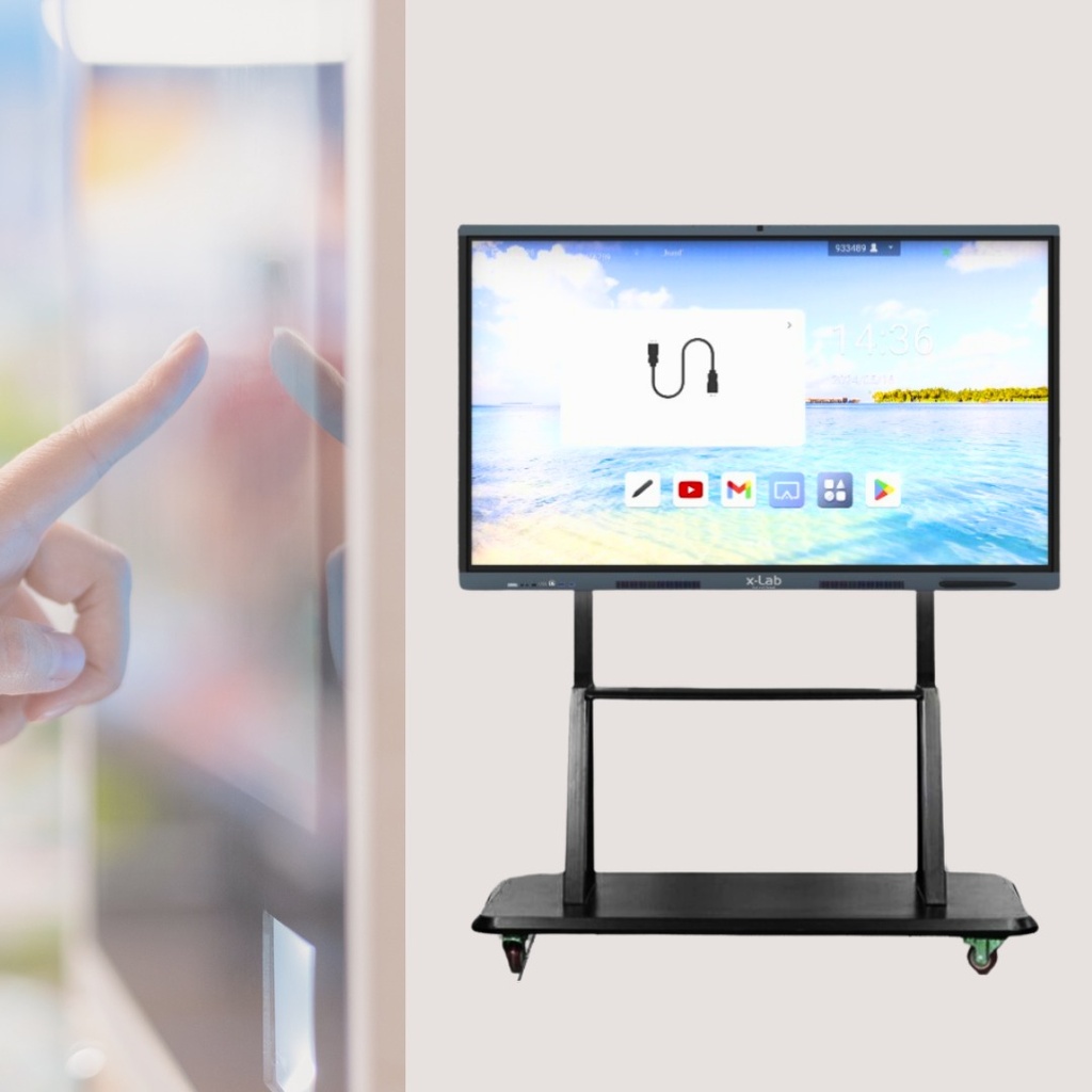xLab "XL-SB75I - '75' Smart Interactive Whiteboard-Android 14.0, 8/128GB, 48mp Camera | COMING SOON